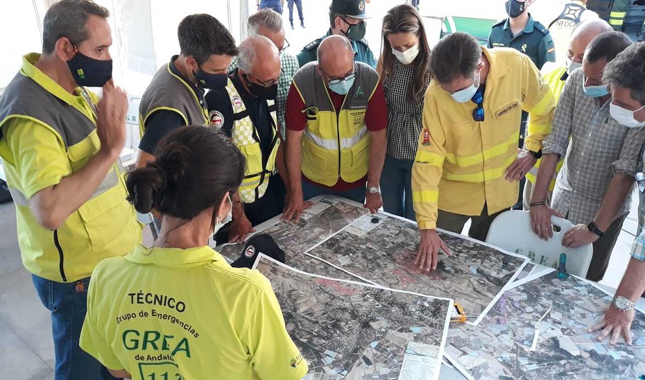 La delegada Bella Verano, durante la reunión de coordinación en el PMA.